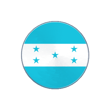 Honduras Vinyl Spin animated flag GIF