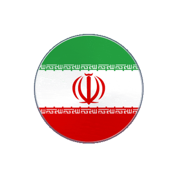 Iran Vinyl Spin animated flag GIF