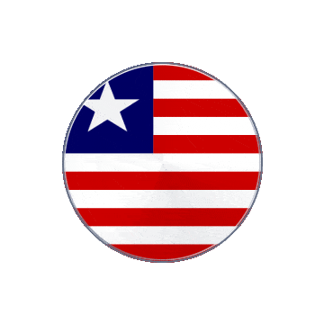 Liberia Vinyl Spin animated flag GIF
