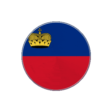 Liechtenstein Vinyl Spin animated flag GIF