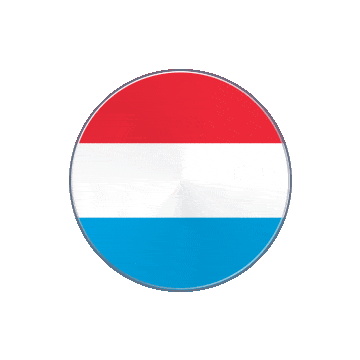 Luxembourg Vinyl Spin animated flag GIF