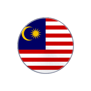 Malaysia Vinyl Spin animated flag GIF