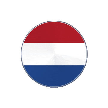 Netherlands Vinyl Spin animated flag GIF