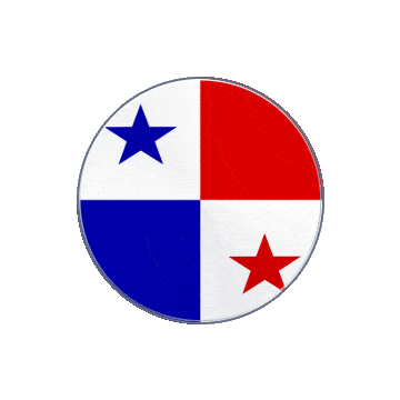 Panama Vinyl Spin animated flag GIF