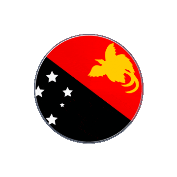 Papua New Guinea Vinyl Spin animated flag GIF