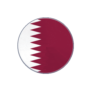 Qatar Vinyl Spin animated flag GIF