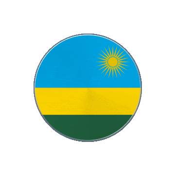 Rwanda Vinyl Spin animated flag GIF