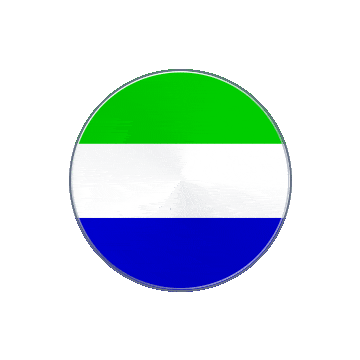 Sierra Leone Vinyl Spin animated flag GIF