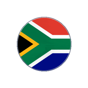 South Africa Vinyl Spin animated flag GIF