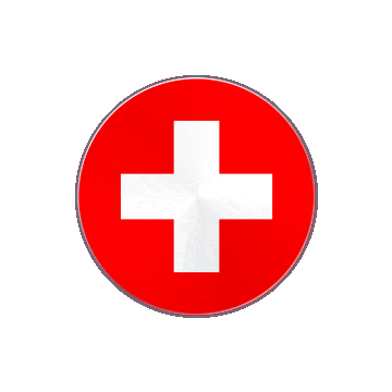 Switzerland Vinyl Spin animated flag GIF