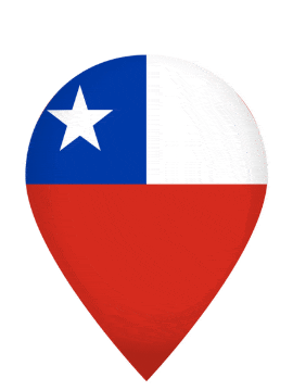 Chile Drop Pin Bounce animated flag GIF