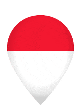 Monaco Drop Pin Bounce animated flag GIF