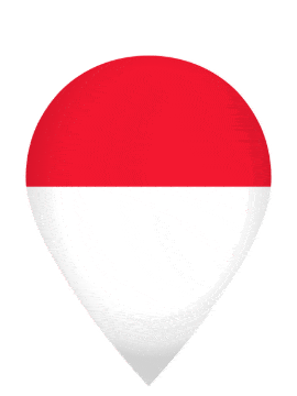 Monaco Drop Pin Pulse animated flag GIF