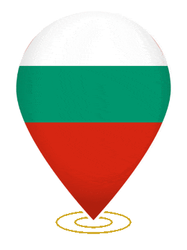 Bulgaria Drop Pin Ring animated flag GIF