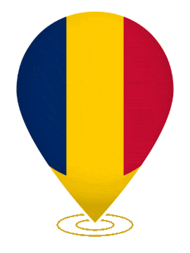 Chad Drop Pin Ring animated flag GIF