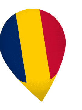 Chad Drop Pin Wobble animated flag GIF