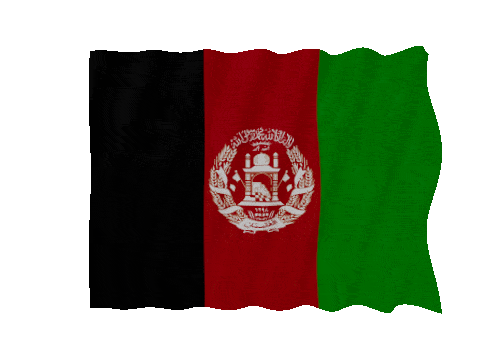 Afghanistan Fast Wave animated flag GIF
