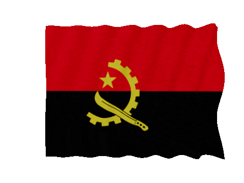 Angola Fast Wave animated flag GIF