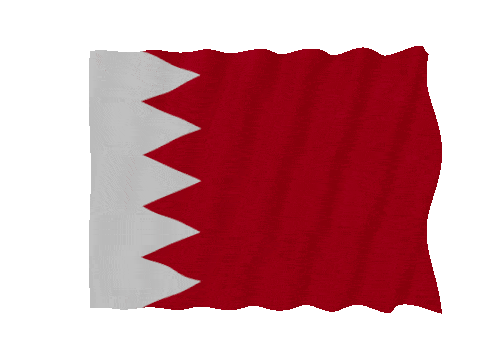 Bahrain Fast Wave animated flag GIF
