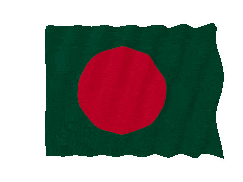 Bangladesh Fast Wave animated flag GIF