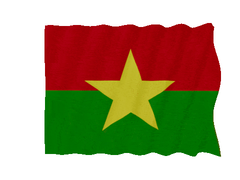 Burkina Faso Fast Wave animated flag GIF