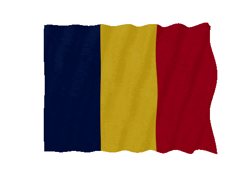 Chad Fast Wave animated flag GIF