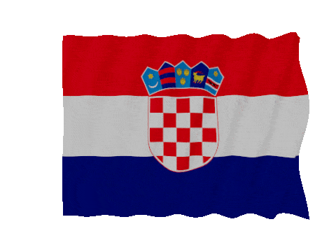Croatia Fast Wave animated flag GIF
