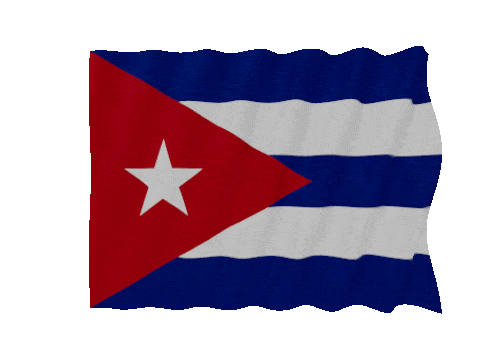 Cuba Fast Wave animated flag GIF