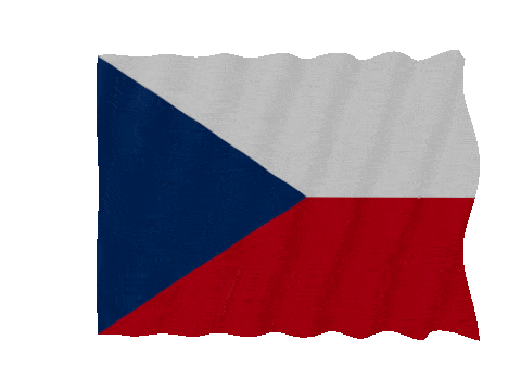 Czechia Fast Wave animated flag GIF