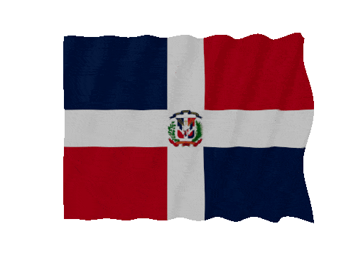 Dominican Republic Fast Wave animated flag GIF