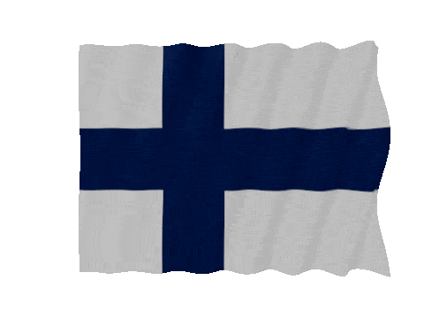 Finland Fast Wave animated flag GIF