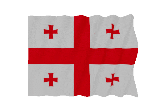 Georgia Fast Wave animated flag GIF