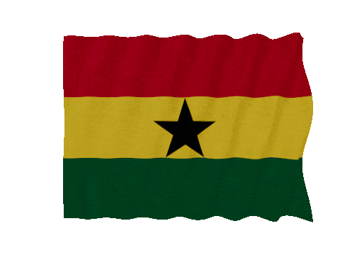 Ghana Fast Wave animated flag GIF