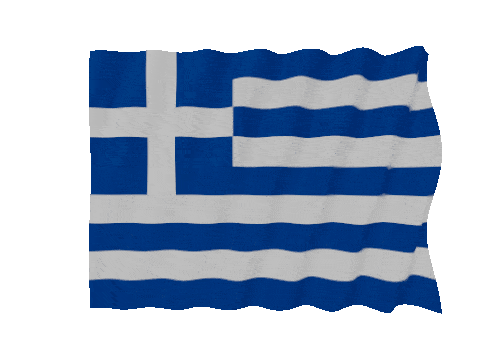 Greece Fast Wave animated flag GIF