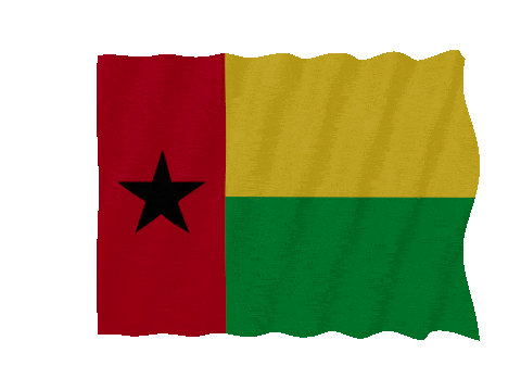 Guinea Bissau Fast Wave animated flag GIF