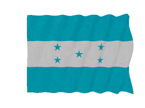 Honduras Fast Wave animated flag GIF