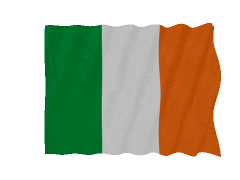 Ireland Fast Wave animated flag GIF