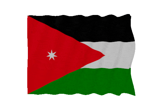 Jordan Fast Wave animated flag GIF