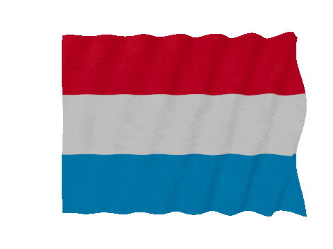 Luxembourg Fast Wave animated flag GIF