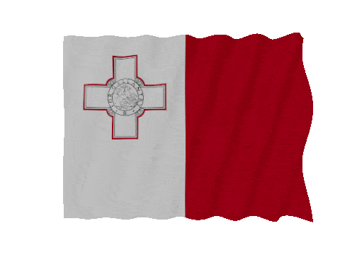 Malta Fast Wave animated flag GIF