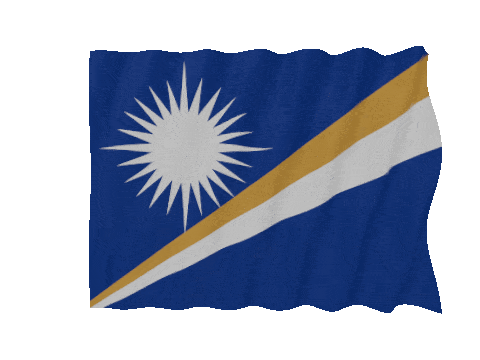 Marshall Islands Fast Wave animated flag GIF