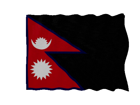 Nepal Fast Wave animated flag GIF