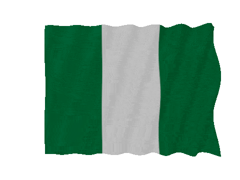 Nigeria Fast Wave animated flag GIF