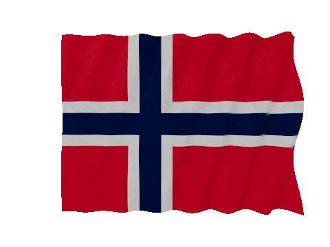 Norway Fast Wave animated flag GIF