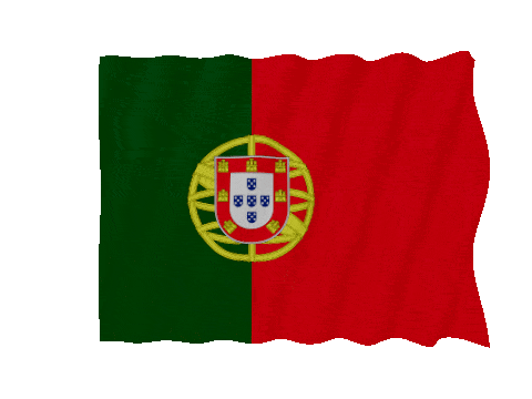 Portugal Fast Wave animated flag GIF