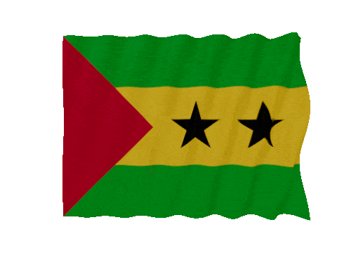São Tomé and Príncipe Fast Wave animated flag GIF