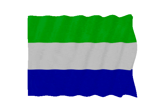 Sierra Leone Fast Wave animated flag GIF