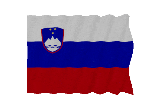 Slovenia Fast Wave animated flag GIF