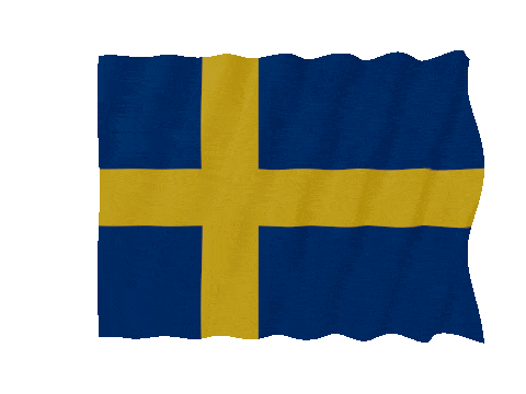 Sweden Fast Wave animated flag GIF