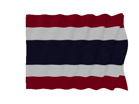 Thailand Fast Wave animated flag GIF